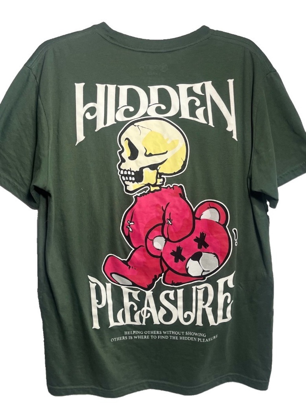 RGSTR Hidden Pleasure T-Shirt Size Large Men’s Olive